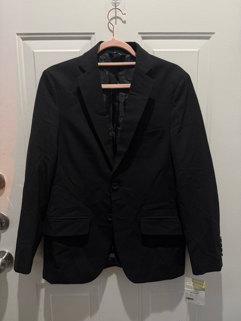 Haggar Men's Black Two-Button Suit Jacket - Read Description